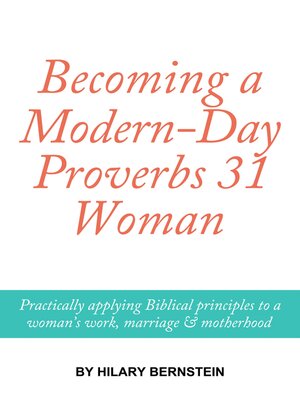 cover image of Becoming a Modern-Day Proverbs 31 Woman